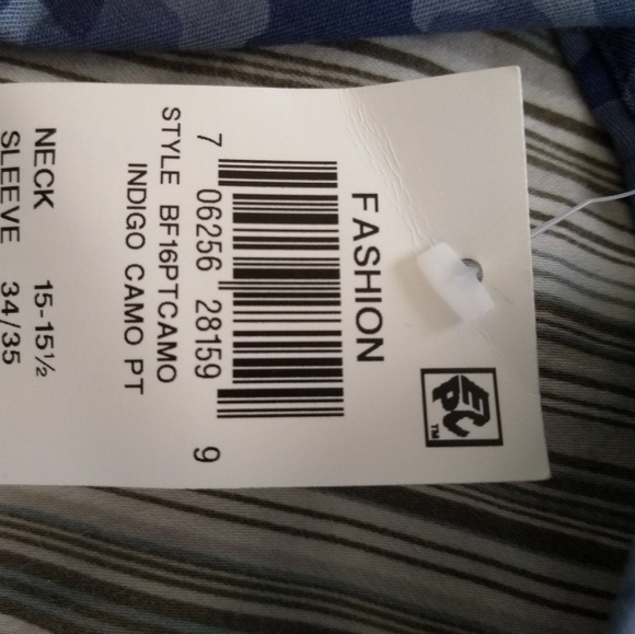 New! Bar lll Slim fit long sleeve shirt Medium - Picture 3 of 5